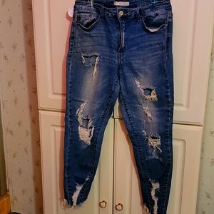 Kancan distressed jeans
